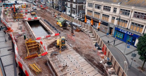 Canal That Ran Through Cardiff City Centre Opened Up After Almost 80 