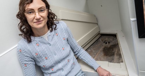 Couple find 14th century imp under secret trapdoor in their toilet