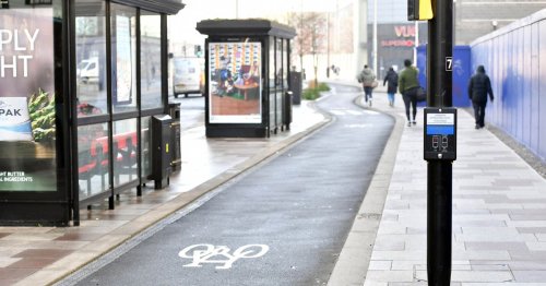 The reason this unusual Cardiff cycle lane is 'the first of its kind' in the UK
