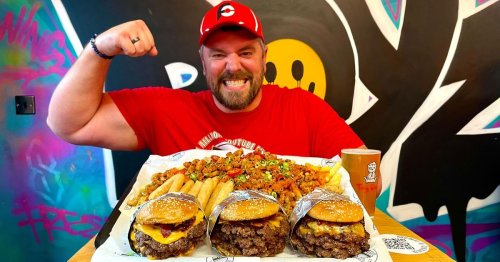 Randy Santel, the US TikTok and YouTube star, takes on huge 3.5kg ...