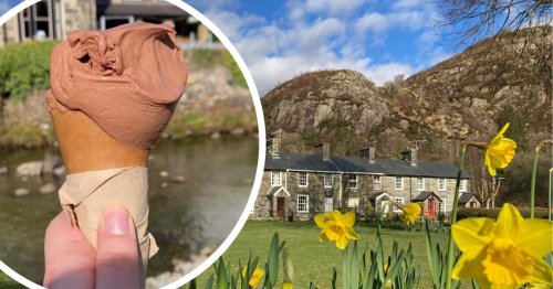 In a small Welsh village with a famous story sits a world beating ice cream parlour that belongs in Italy