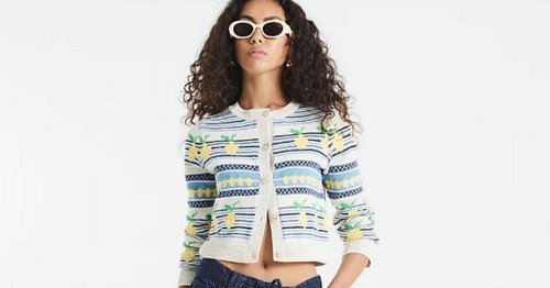 Strictly’s Amy Dowden reveals where she got her lemon print cardigan - and it is less than £50