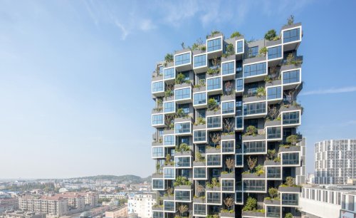 This vertical forest in China brings nature to the urban environment