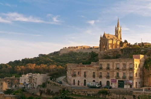 Exploring the island of Gozo, Malta