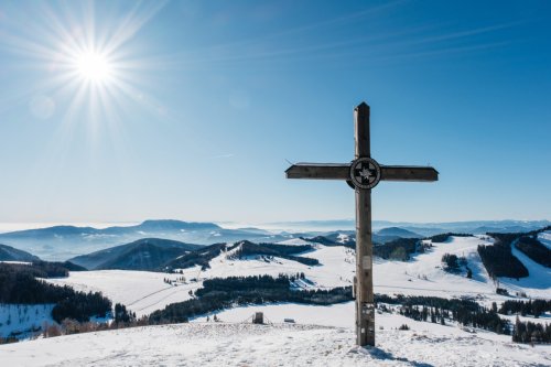 Heulantsch-Runde mit Schneeschuhen von der Teichalm  Wandern in Oststeiermark