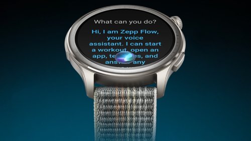 Zepp Flow is an AI assistant that lets you manage your life from the wrist