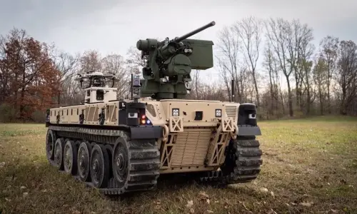Army Tests 7-Ton Robots Armed With Javelin Anti-Tank missiles