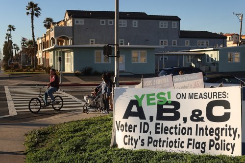 How a laid-back beach town became California’s MAGA stronghold