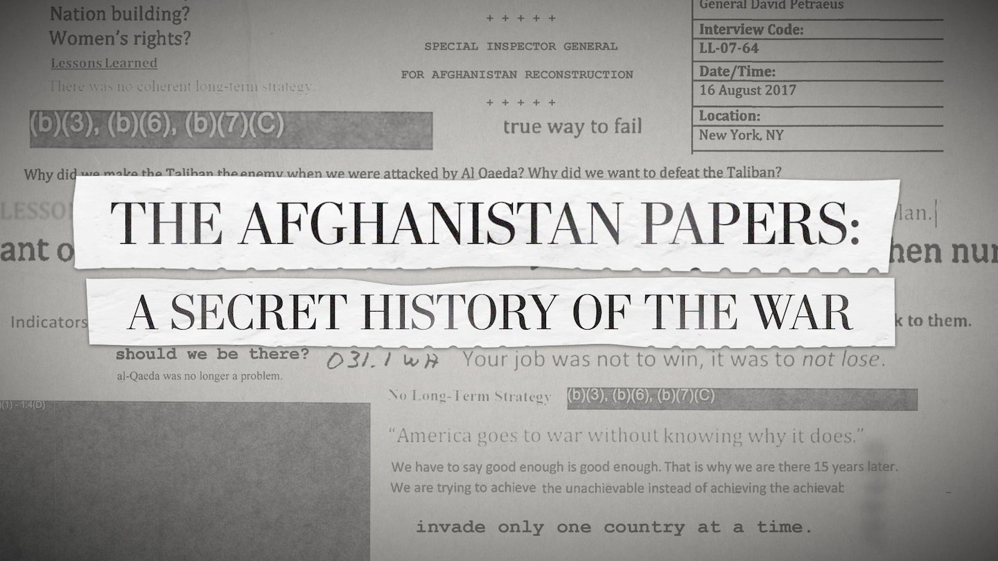 How The Post unearthed The Afghanistan Papers