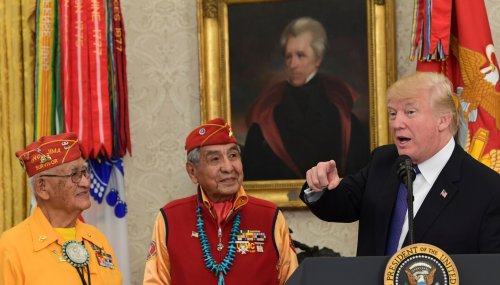Anger, then relief after Pentagon restores Navajo code talker webpages