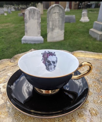 At the Congressional Cemetery Death Cafe, life often winds up on the menu