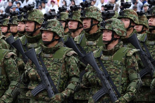 Japan is building up its military. Good.
