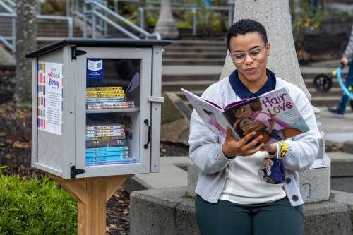 New lawn libraries are popping up across the country, and they’re stocked with just one kind of book: Anti-racist