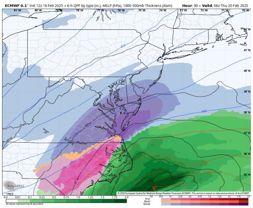 Odds of a major D.C.-area snow this week drop but still bear watching