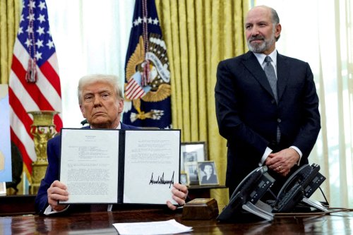 Opinion | Two forces are sinking the global economy. Both trace back to Trump.