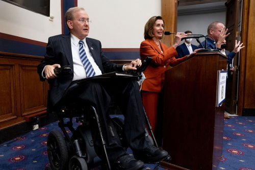 A congressman wasn’t allowed on a flight — because of his wheelchair