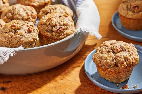 These banana pecan muffins are a naturally sweet start to your day