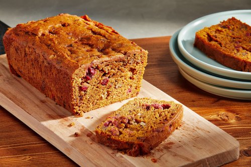 No-sugar-added sweet potato bread is a happy, healthful treat to share