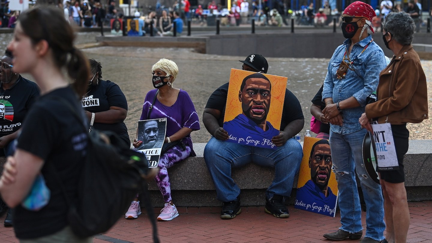 George Floyd’s family gathers in Minneapolis to mark first anniversary of his death