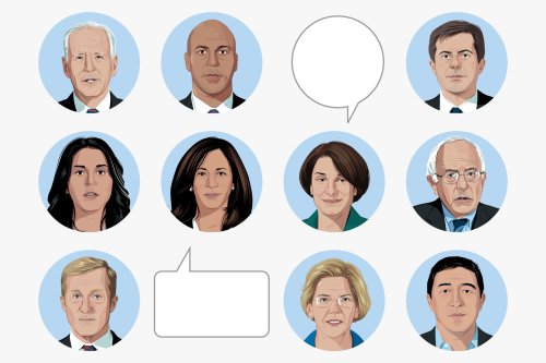 Who talked the most during the November Democratic debate