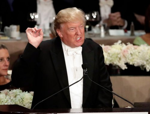 At charity roast, Donald Trump delivered what might as well be a campaign eulogy