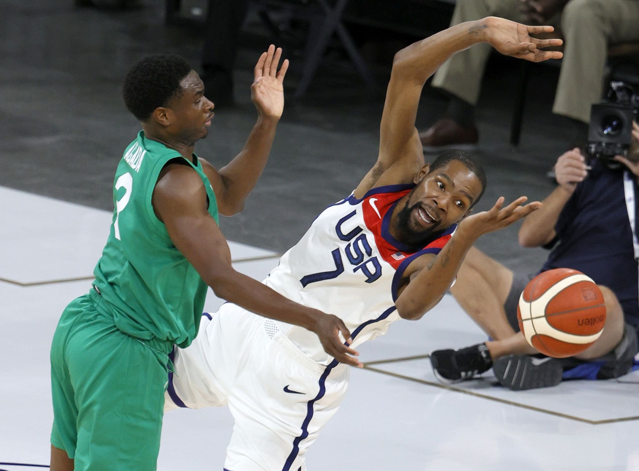 Team USA suffers shocking loss to Nigeria in exhibition opener