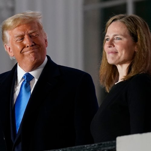 Perspective | Amy Coney Barrett took her bows and promised to be independent. The president reveled in the applause.