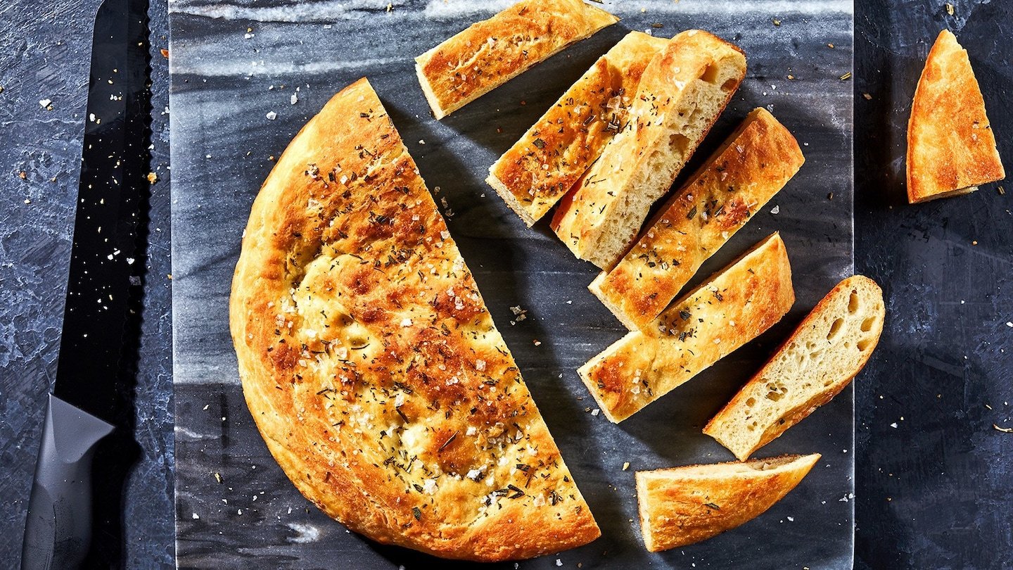 This fast, no-knead focaccia is a gateway into the world of baking bread