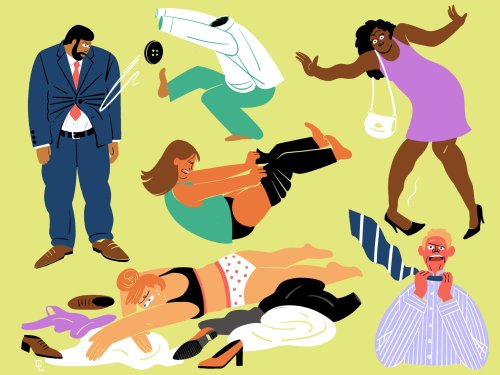 We don’t know how to get dressed anymore