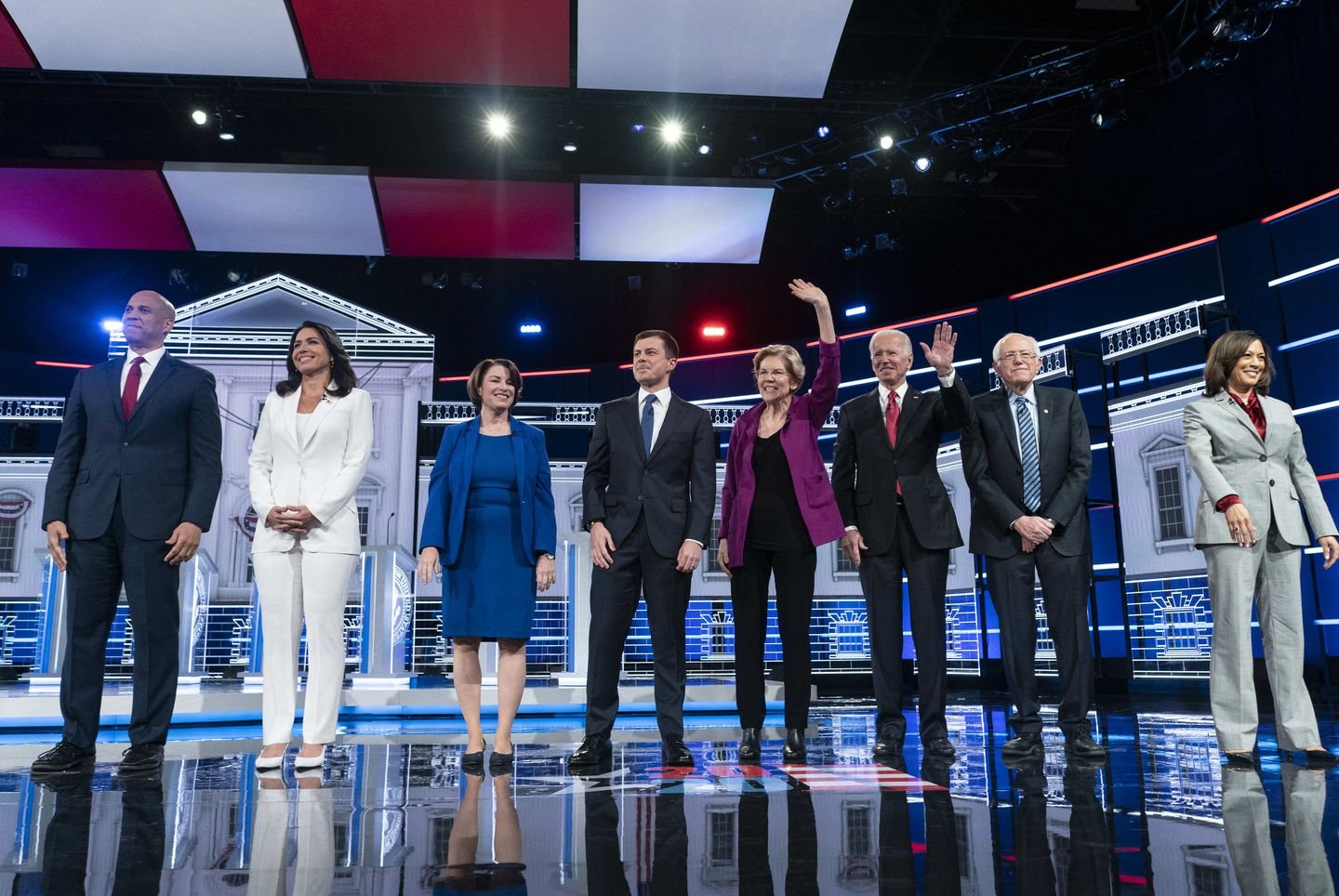 What happened in the Democratic debate: Candidates squabble over black voters, draw contrasts with Trump