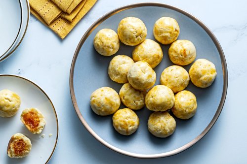 Melt-in-your-mouth pastry surrounds sweet pineapple in this classic Indonesian dessert