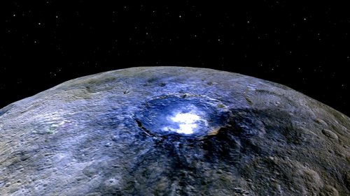 The dwarf planet Ceres is mysteriously missing a bunch of craters