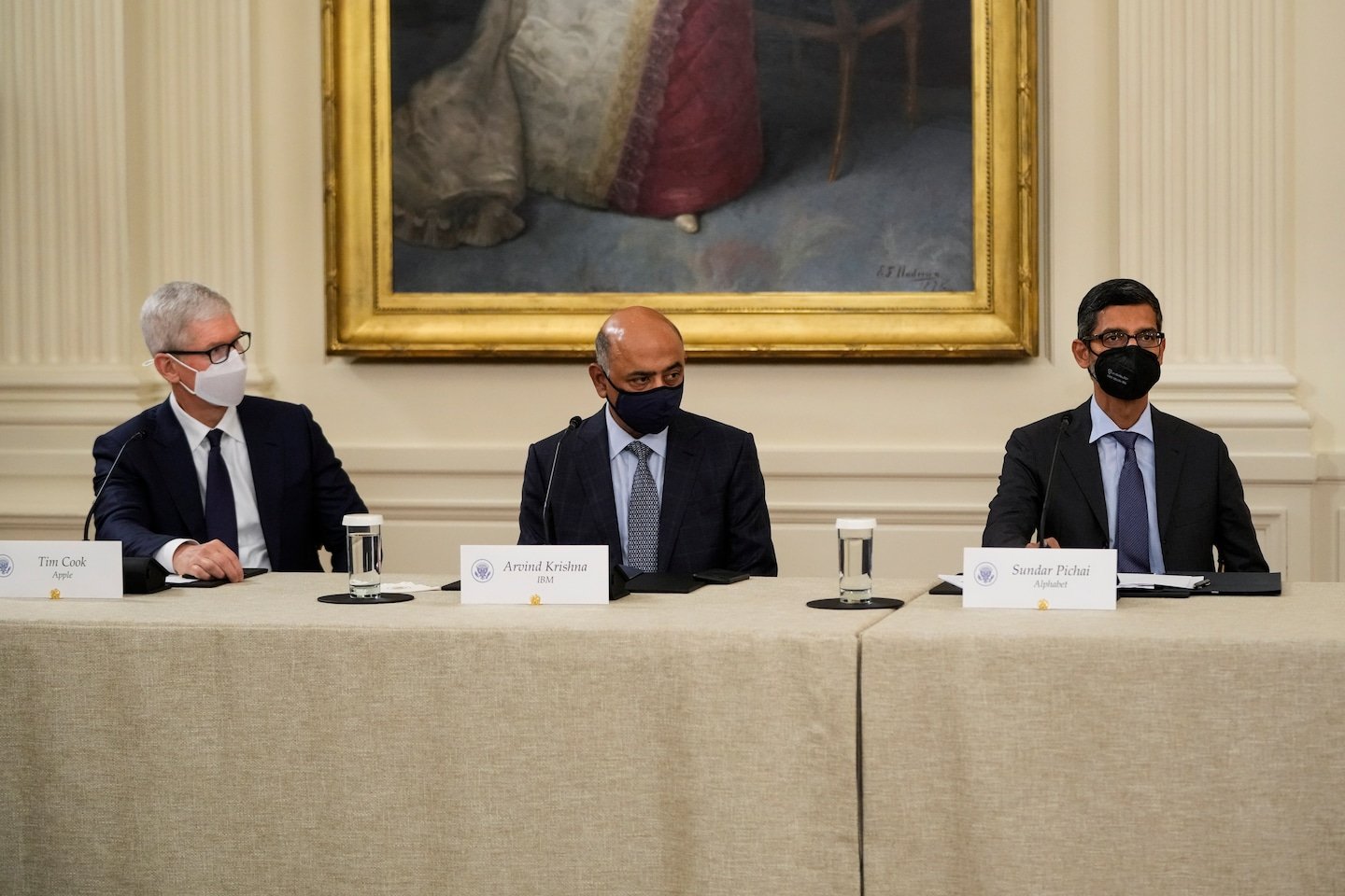 Biden tells top CEOs at White House summit to step up on cybersecurity