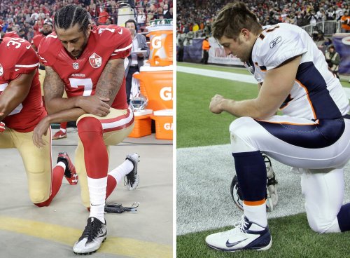 Colin Kaepernick vs. Tim Tebow: A tale of two Christians on their knees