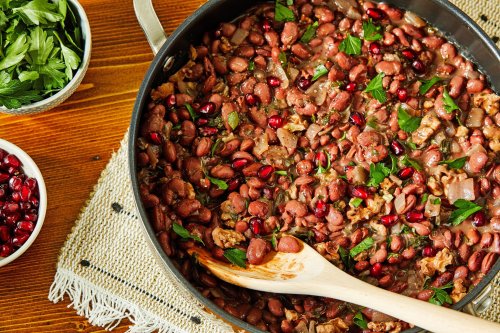 A weeknight-friendly red bean stew will teach you a thing or two about walnuts