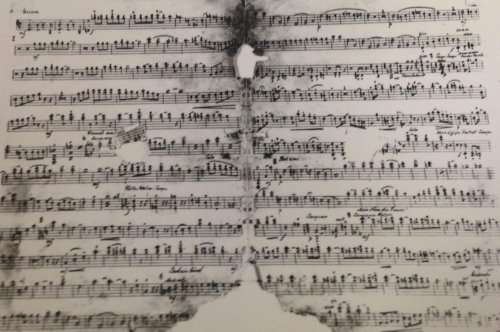 Damaged sheet music was discovered at Auschwitz. A composer got to work.
