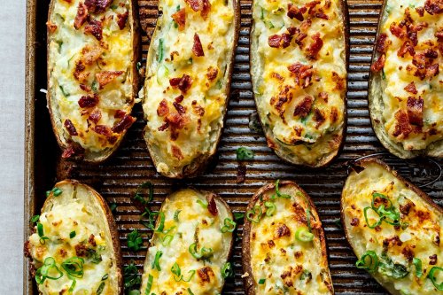 Cheesy twice-baked potatoes honor my dad, who knew what he loved