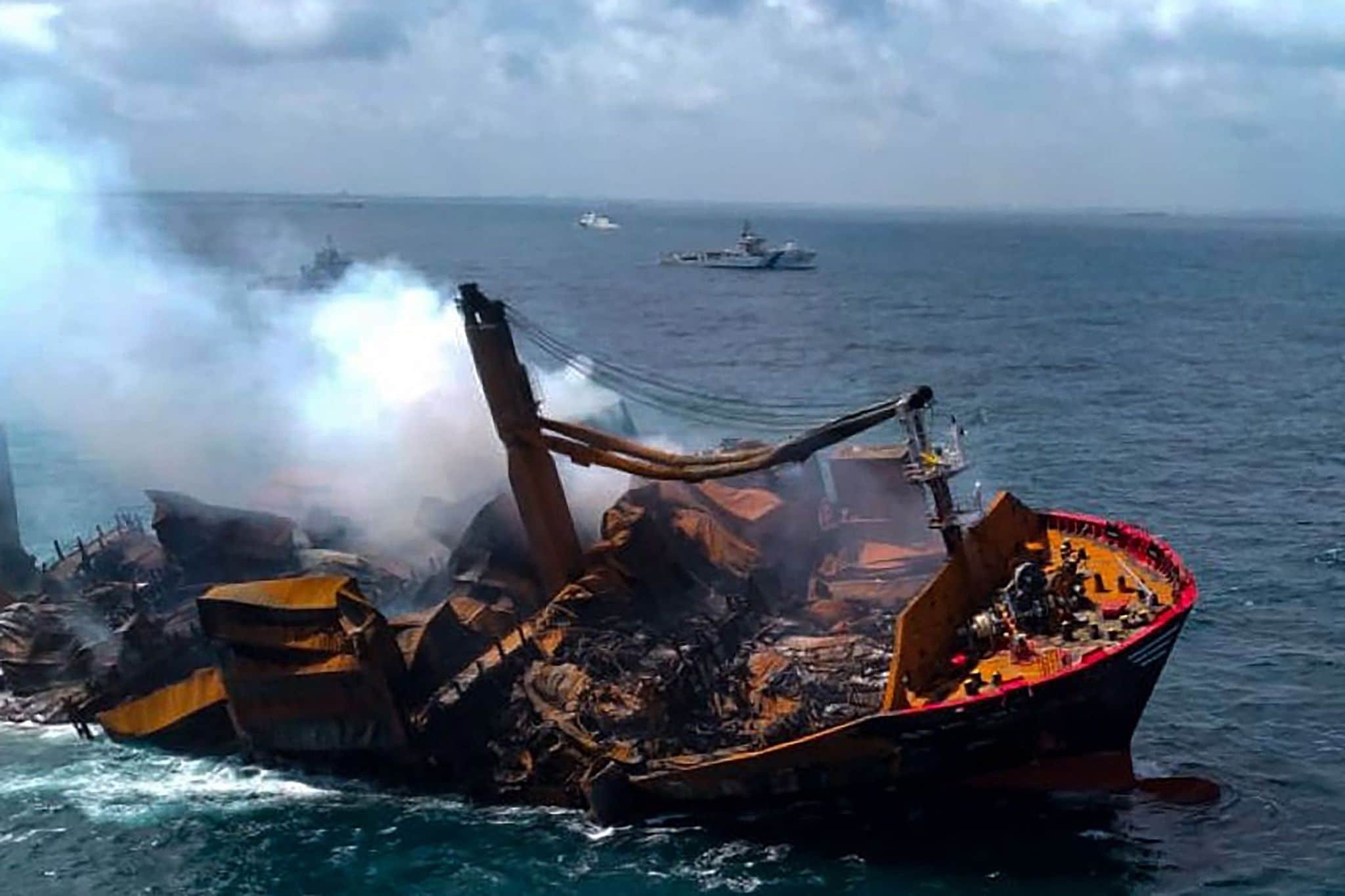 Ecological Disaster Looms As Ship With Dangerous Goods Aboard Sinks Off Sri Lankan Coast Flipboard