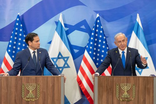 On first Mideast tour, Rubio warns Iran, praises Trump’s Gaza plan