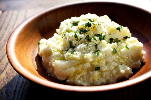 How creamy can a healthful cauliflower dish get?