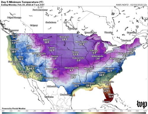 Coldest Cities in the United States