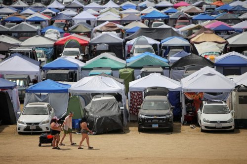 The extremes of Coachella camping