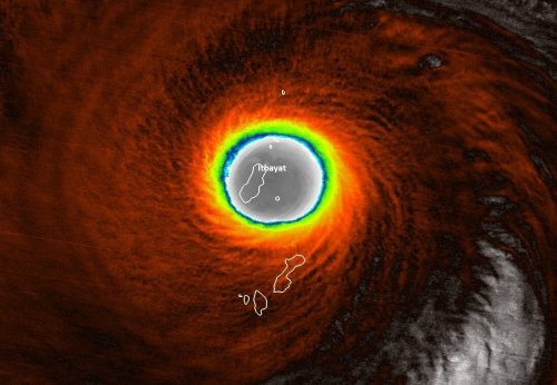 Remember the island in the super typhoon eye? Not a single person died, reports say.