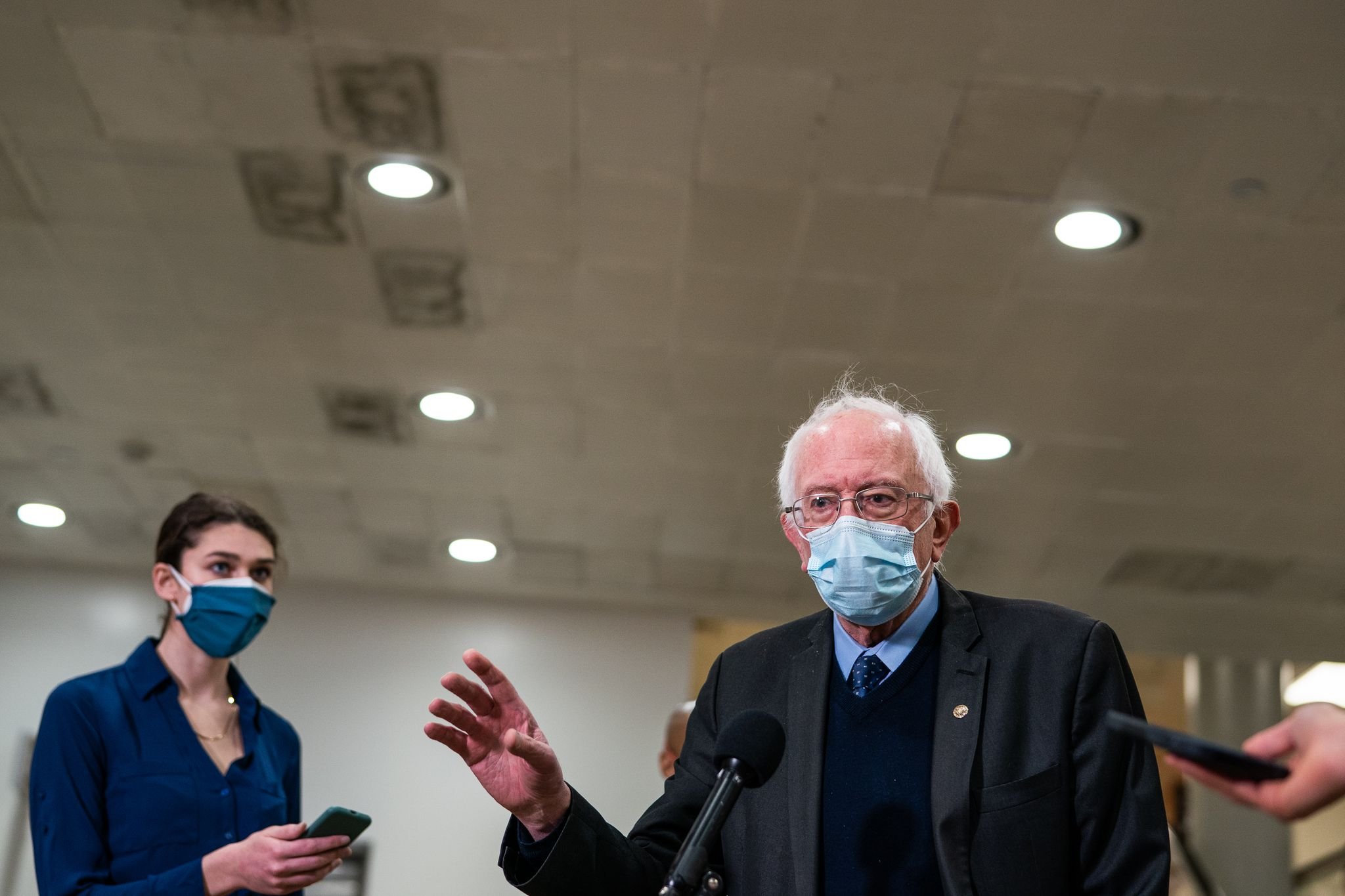 Sanders brings Amazon union battle to D.C., calling warehouse worker to testify at income inequality hearing