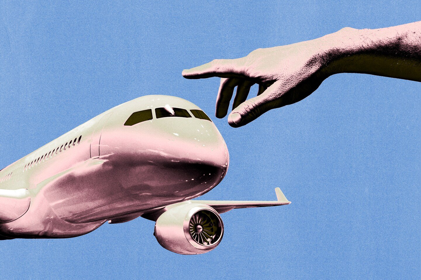 Why some passengers touch the plane before boarding