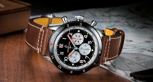 Flying High With the Breitling Super AVI B04 Chronograph GMT 46 Mosquito