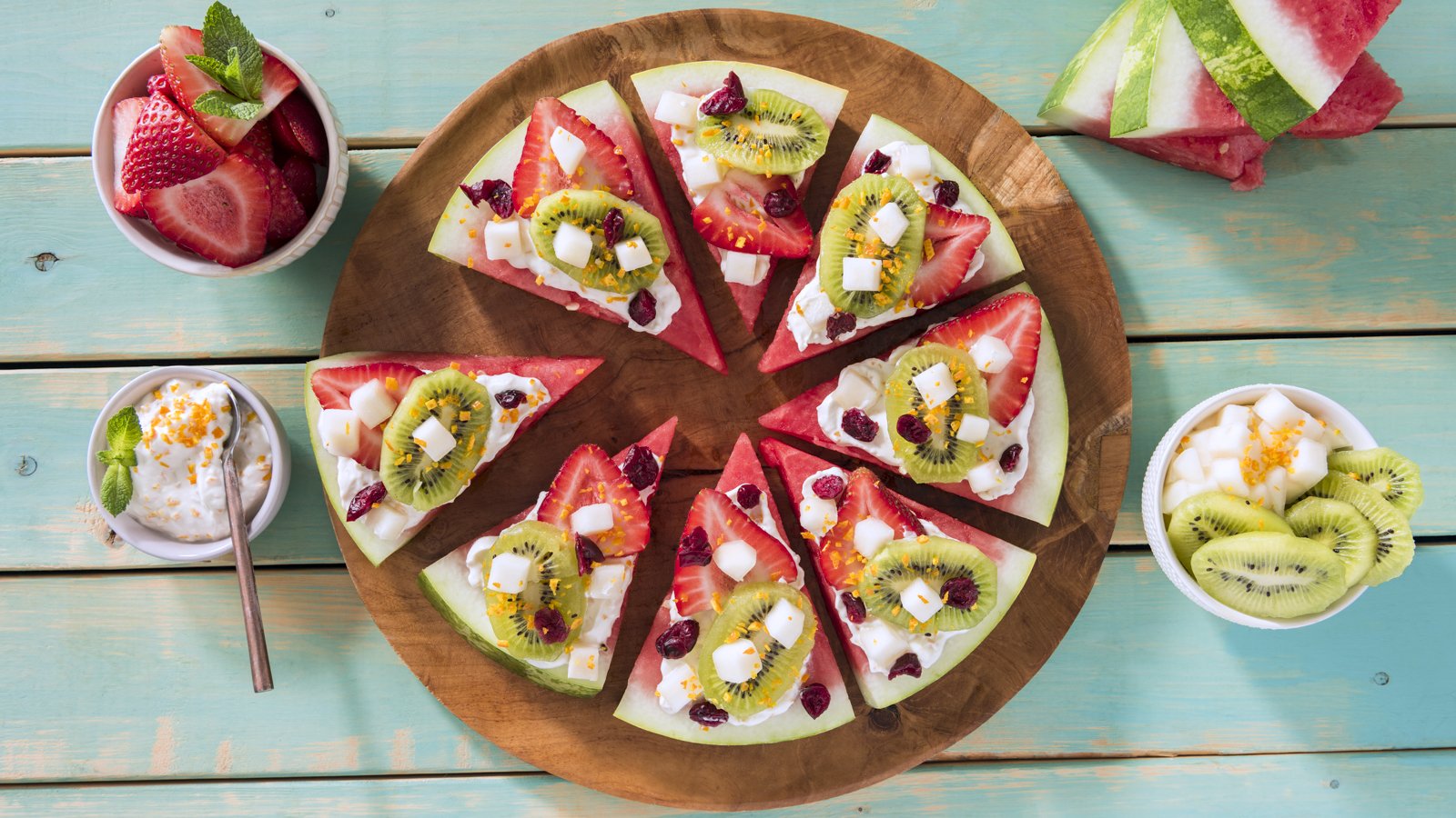 Watermelon Pizza alla Italia - Watermelon Board