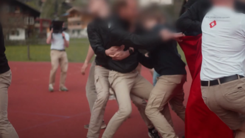 «Junge Tat» trainiert auf Berner Schulareal – Gemeinde war ahnungslos