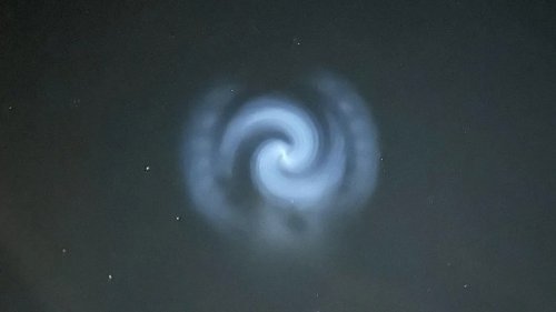 Mysteriöse Licht-Spirale am Schweizer Himmel – das könnte dahinterstecken