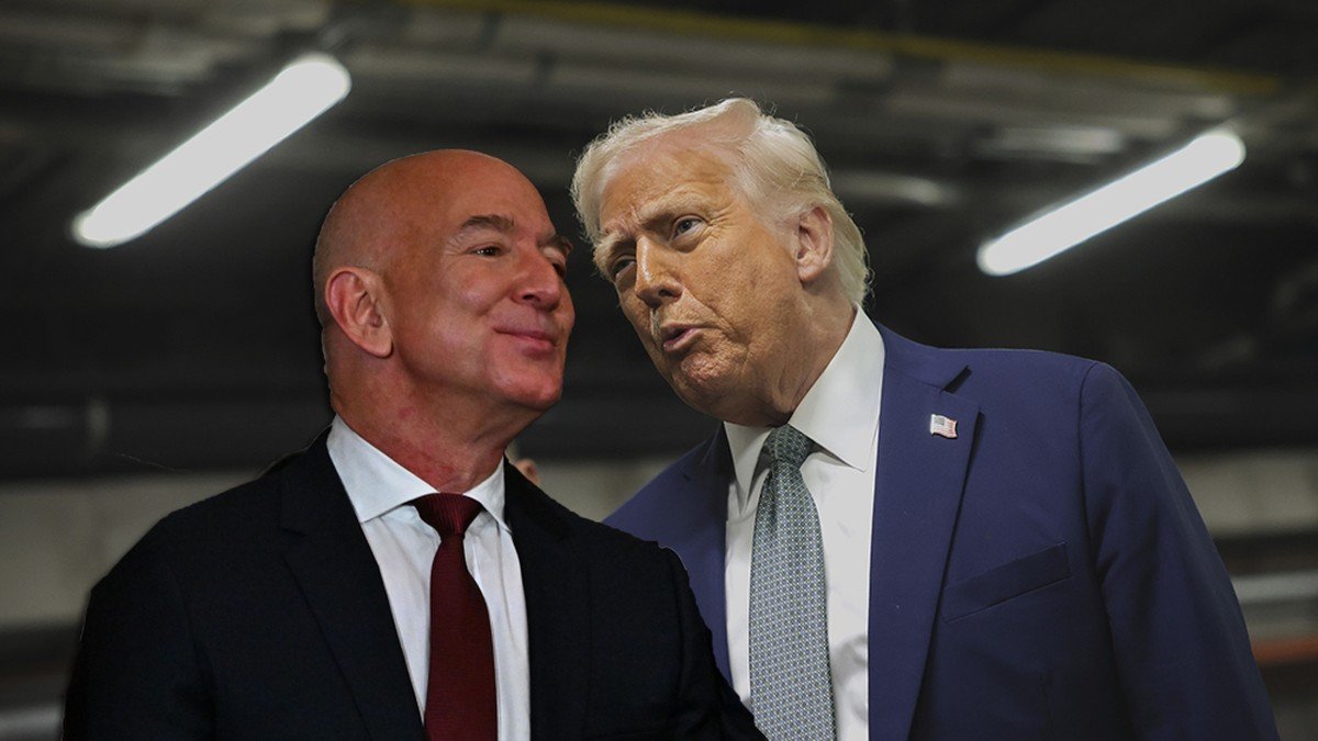 Warum sich Jeff Bezos bei Trump einschmeichelt